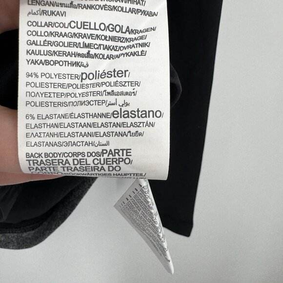 Under Armour Golf Women's Valor 1/2-Zip Pullover Long Sleeve size M Black/Gray - Picture 10 of 10